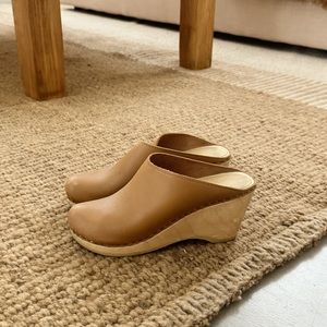 No. 6 New School Wedge Clogs